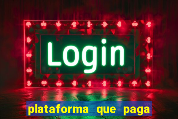 plataforma que paga bonus no cadastro